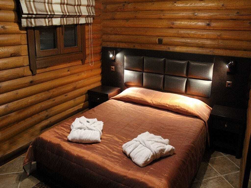 Natura Chalets Mega Chorio Dış mekan fotoğraf
