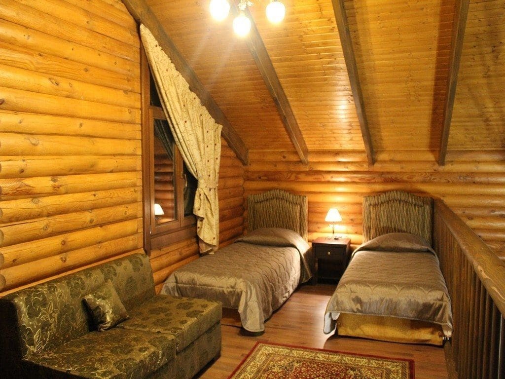 Natura Chalets Mega Chorio Dış mekan fotoğraf